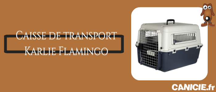 caisse de transport karlie flamingo