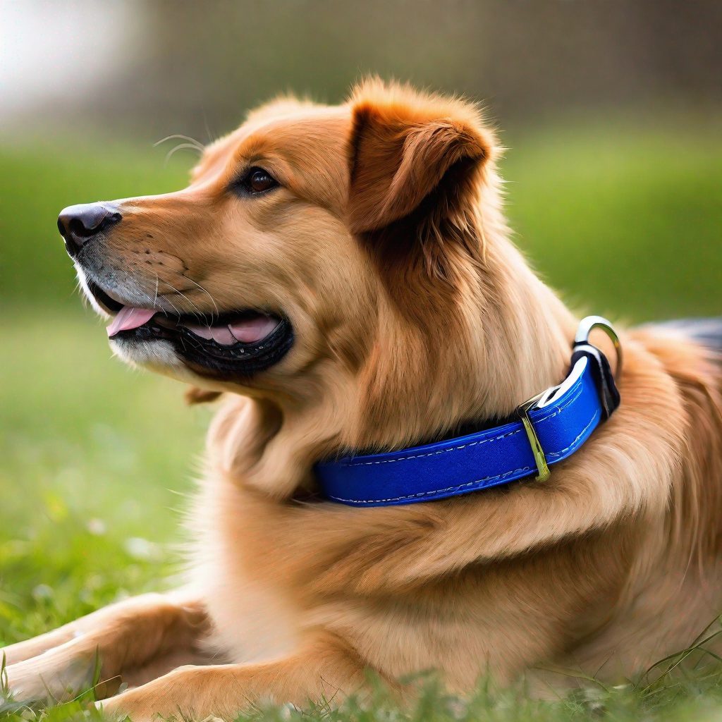 Collier coloré pour chien